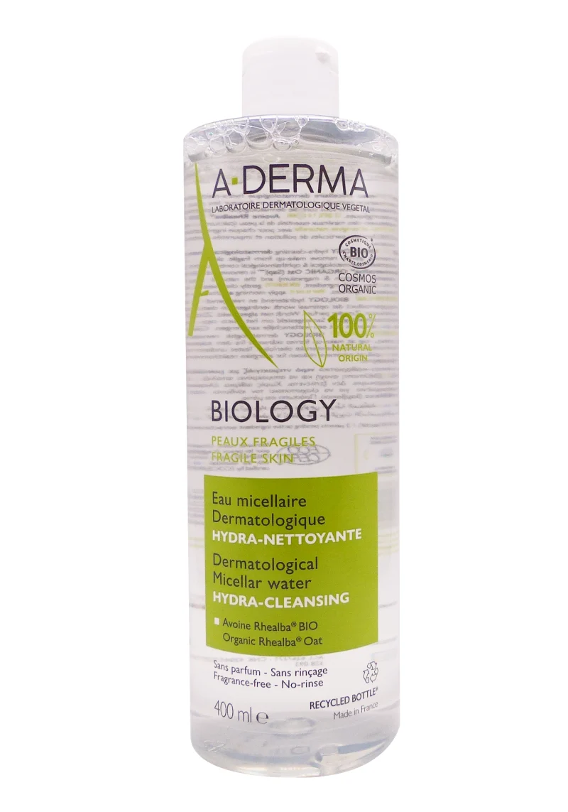 aderma biology eau micellaire dermatologique 400 ml