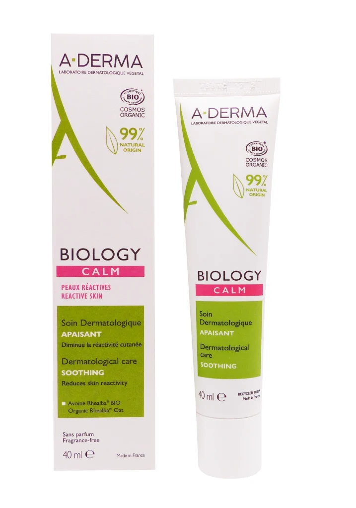 A-DERMA BIOLOGY CALM SOIN DERMATOLOGIQUE APAISANT BIO 40ML 2 biology calm aderma