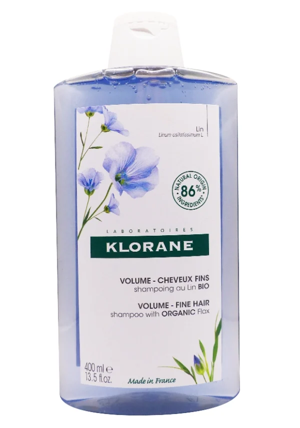 klorane shampoing lin 400 ml