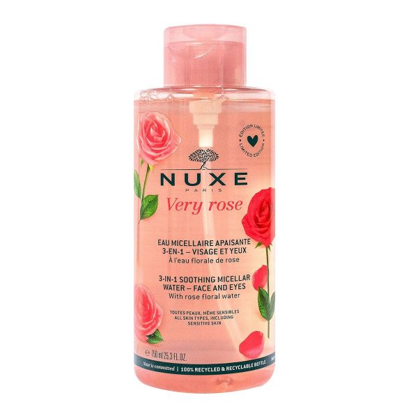 NUXE VERY ROSE EAU MICELLAIRE APAISANTE 3EN1 750ML