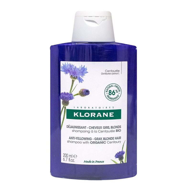 KLORANE SHAMPOING DEJAUNISSANT A LA CENTAUREE BIO 200ML