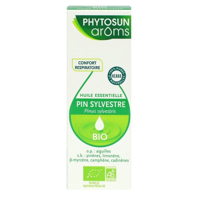 PHYTOSUN ARÔMS HUILE ESSENTIELLE PIN SYLVESTRE BIO 5ML