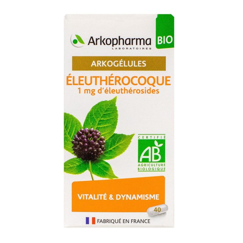 ARKOGELULES ELEUTHEROCOQUE BIO 40 GELULES