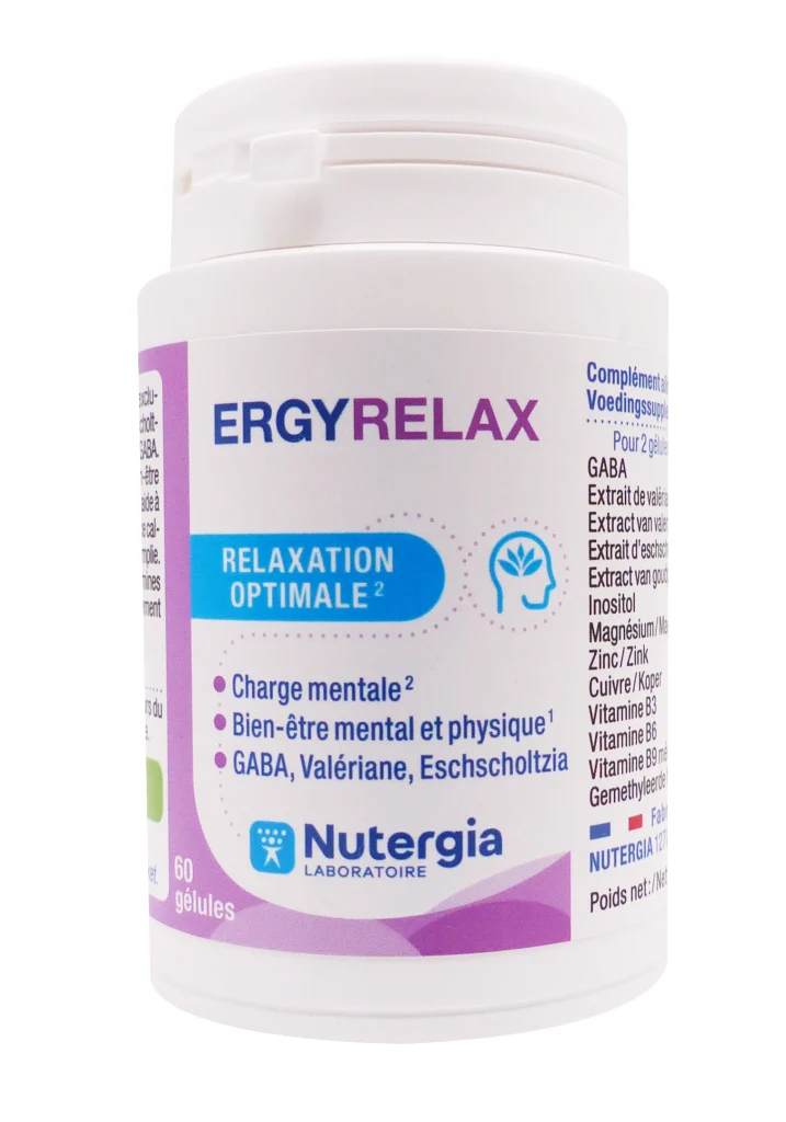 ERGYRELAX 60 GELULES 2 ergyrelax nutergia 60 gelules 3