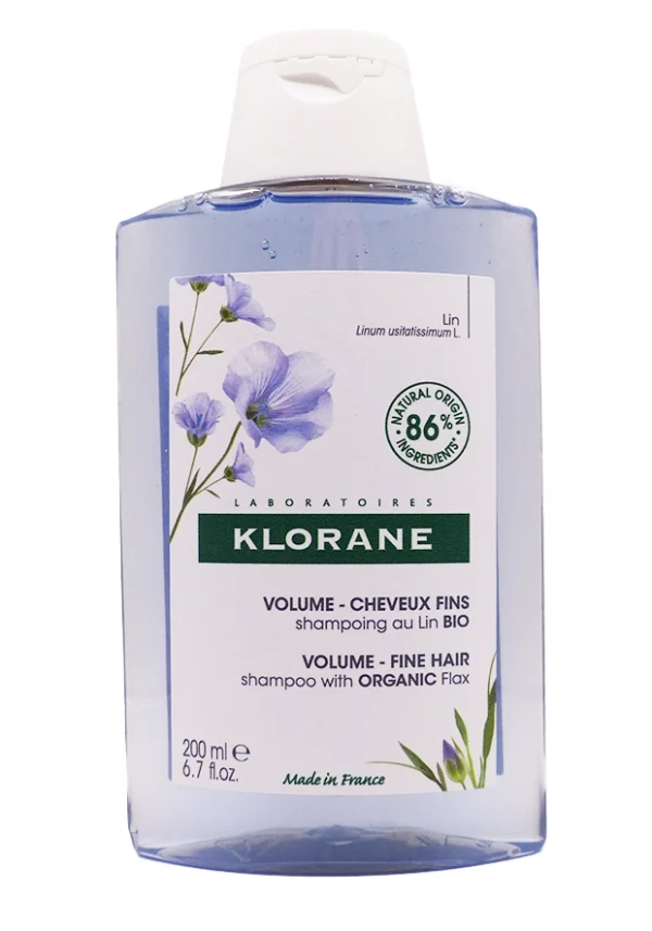klorane shampoing lin 200 ml