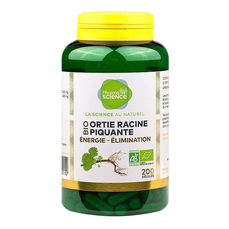 PHARMASCIENCE ORTIE RACINE BIO 200 GELULES