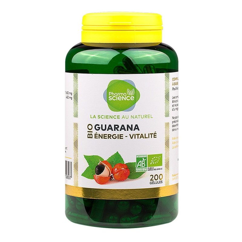 PHARMASCIENSE GUARANA BIO 200 GELULES