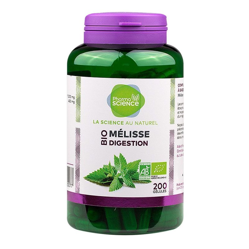 PHARMASCIENCE MELISSE BIO GELULES 200