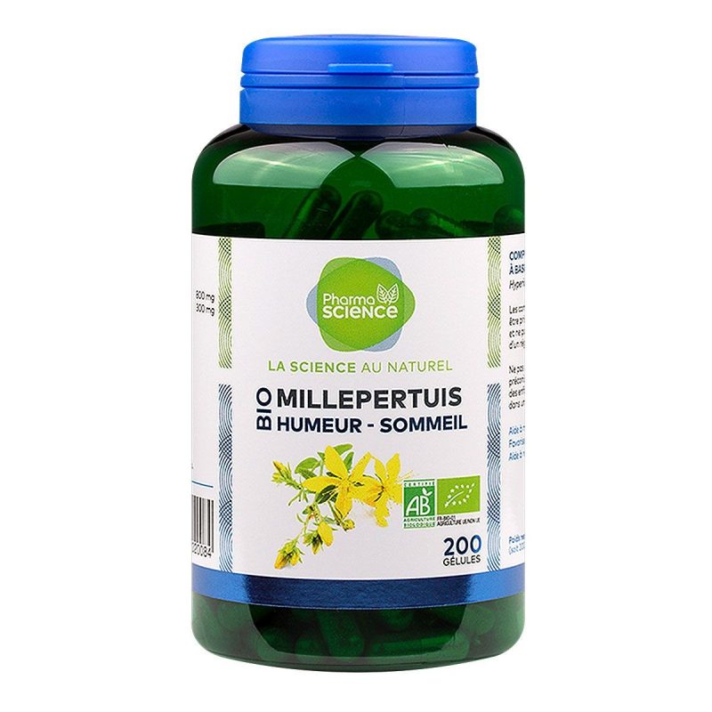 PHARMASCIENCE MILLEPERTUIS BIO GELULES 200