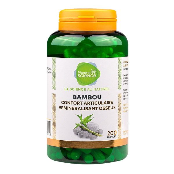 PHARMASCIENCE BAMBOU 200 GELULES