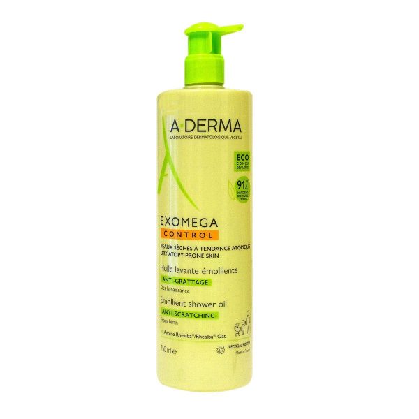 A-DERMA EXOMEGA CONTROL HUILE LAVANTE EMOLLIENTE 750ML