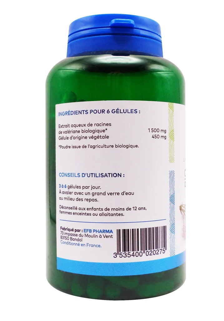 PHARMASCIENCE VALERIANE BIO 200 GELULES 3 dos valeriane gelules pharmascience 1 1