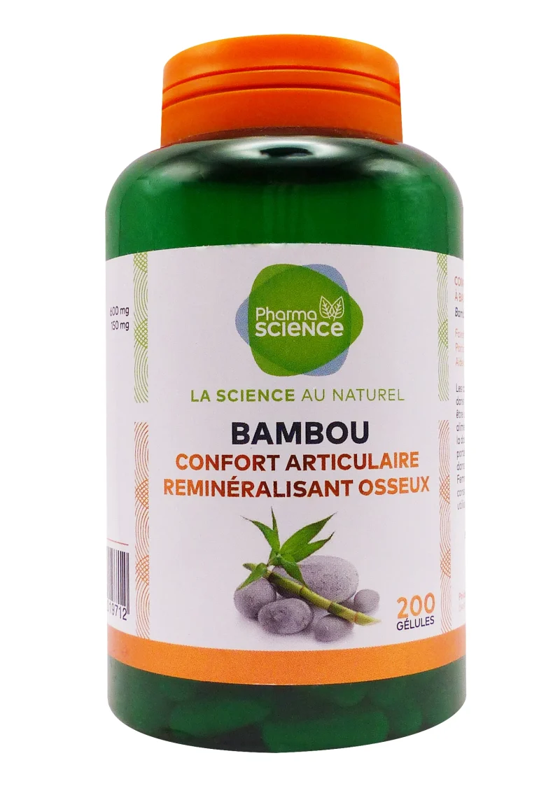 pharmascience bambou confort articulaire 200 gélules