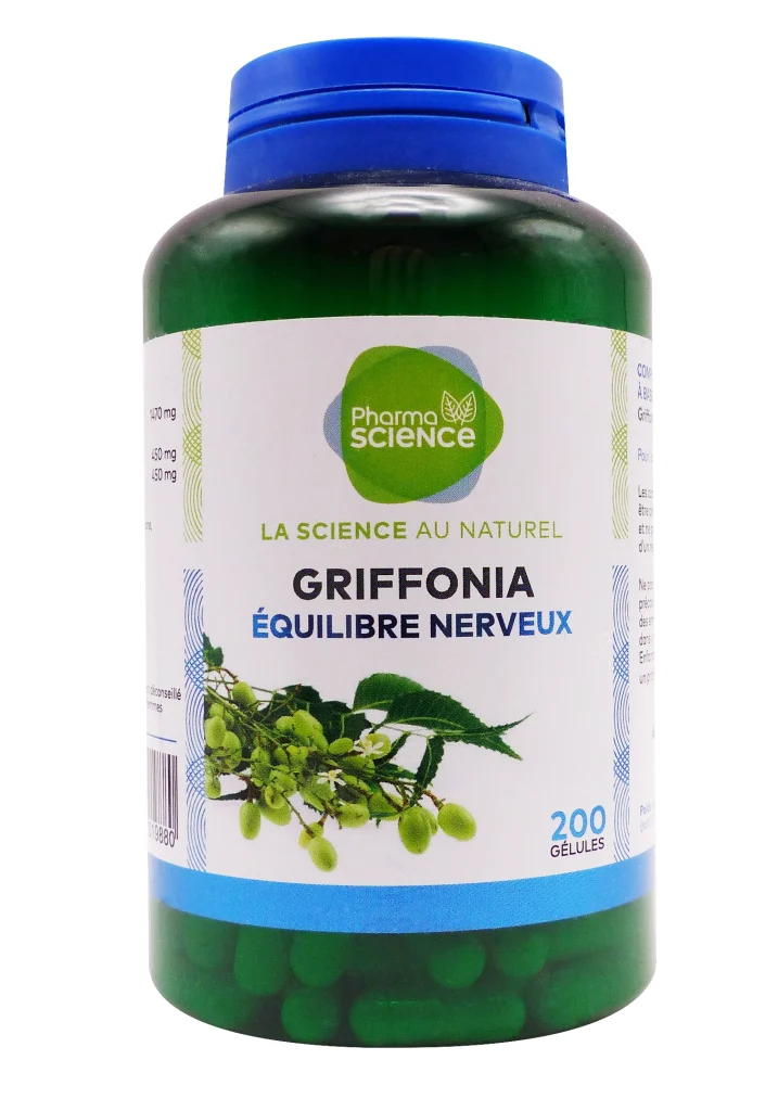 PHARMASCIENCE GRIFFONIA 200 GELULES 2 pharmascience griffonia 200 gelules