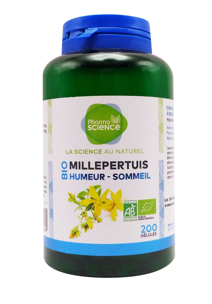 PHARMASCIENCE MILLEPERTUIS BIO GELULES 200 2 pharmascience millepertuis bio 200 gelules