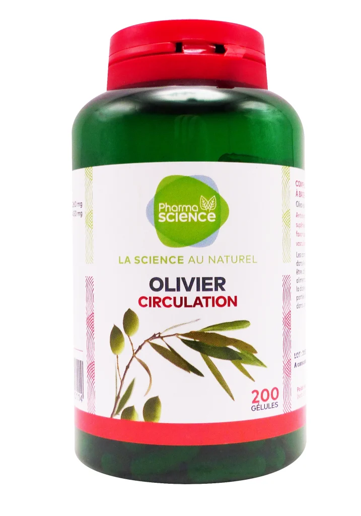 PHARMASCIENCE OLIVIER 200 GELULES 2 pharmascience olivier circulation 200 gelules 1 1