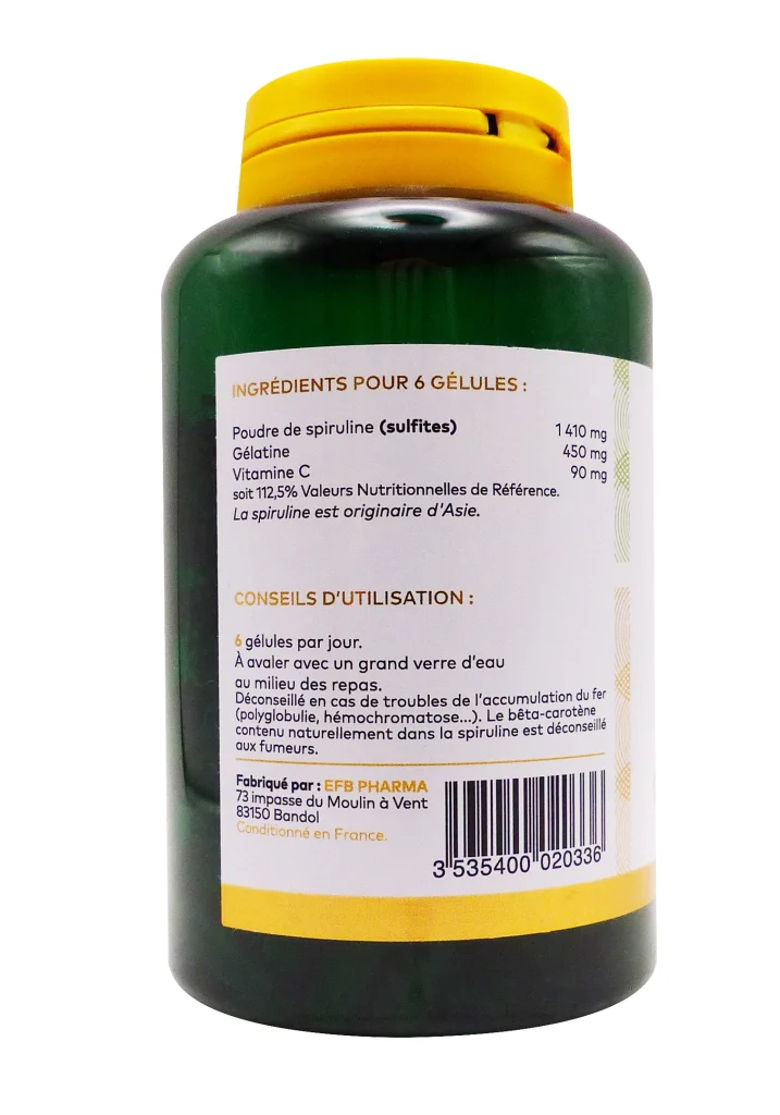 spiruline dos pharmascience