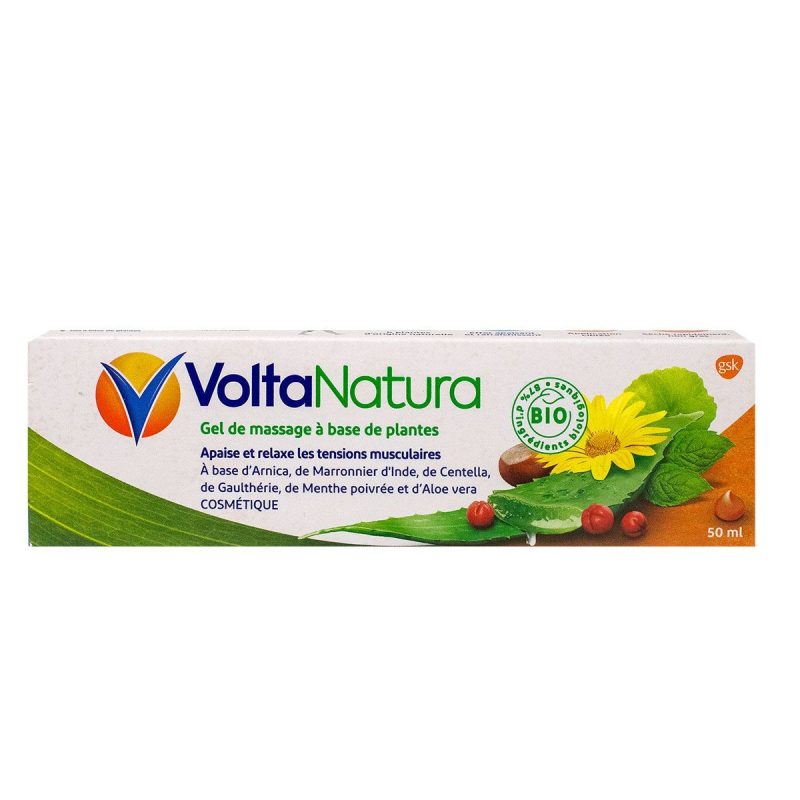 VOLTANATURA GEL DE MASSAGE BIO 50ML