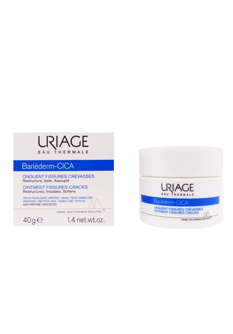 uriage bariederm cica onguent fissures crevasses 40g