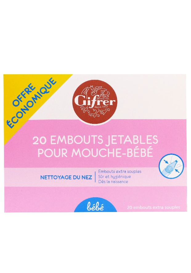 20 embouts jetables pour mouche bébé gifrer