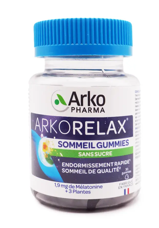 Arkorelax sommeil 30 gummies sans sucres