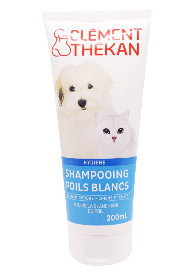 shampooing poils blancs clement thekan 200 ml
