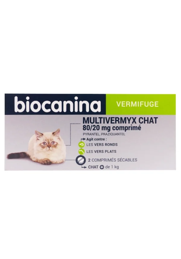 biocanina vermifuge chat 2 cp