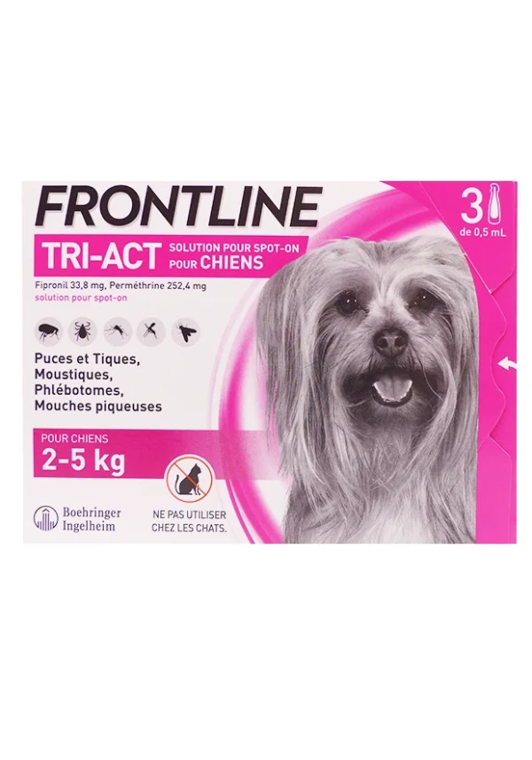 frontline tri act 2-5 kg