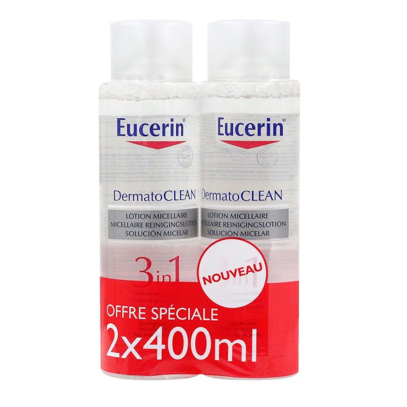 DERMATOCLEAN LOTION MICELLAIRE 3/1 2 X 400 ML