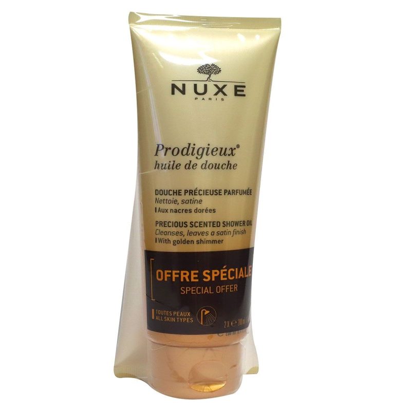 NUXE PRODIGIEUX HUILE DE DOUCHE 2X200ML