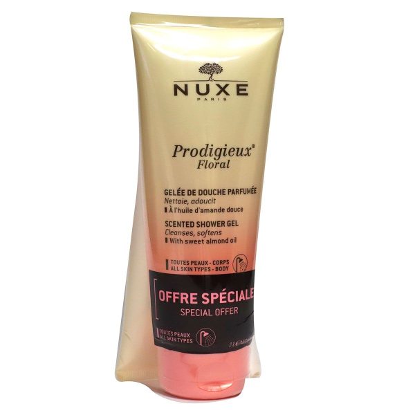 NUXE PRODIGIEUX FLORAL GELEE DE DOUCHE PARFUMEE 2X200ML