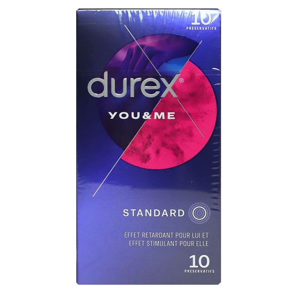 DUREX YOU & ME PRESERVATIS 10 UNITES