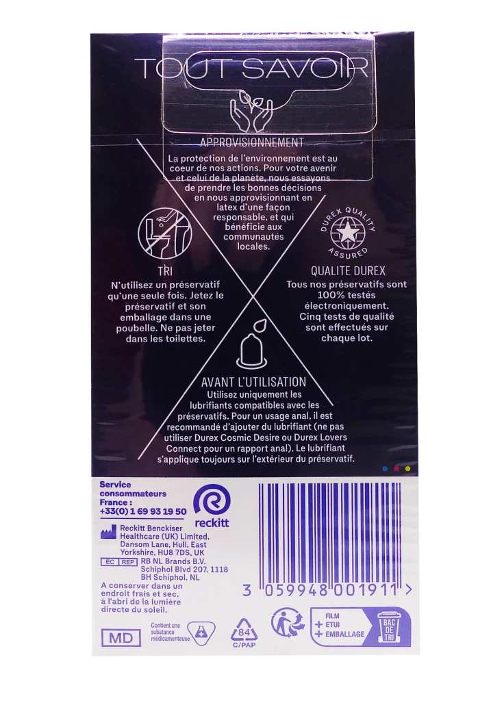 DUREX YOU & ME PRESERVATIS 10 UNITES 3 dos preservatifs