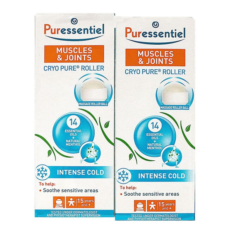 PURESSENTIEL DUO CRYO PURE ROLLER 2 X 75 ML