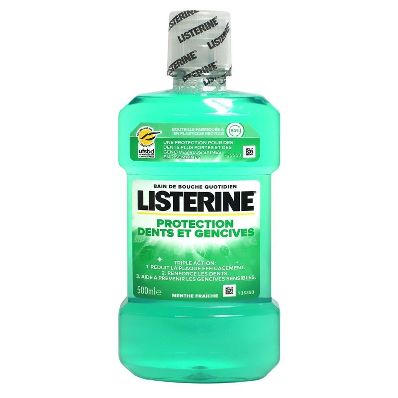 Listerine Protection Dents et Gencives bain de bouche 500 ml