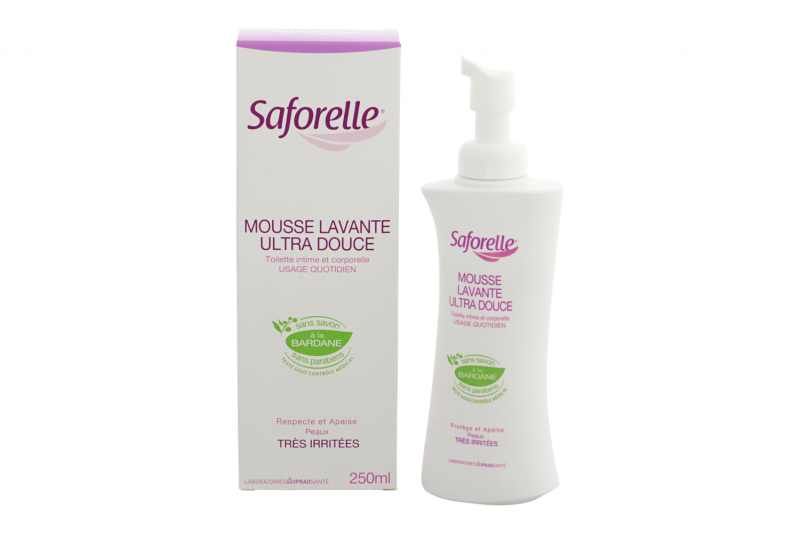 Saforelle mousse lavante ultra douce 250 ml