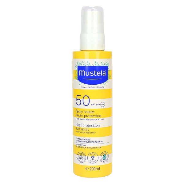 MUSTELA BEBE LAIT SOLAIRE TRES HAUTE PROTECTION SPF 50+