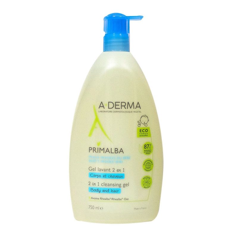 A DERMA PRIMALBA GEL LAVANT 2EN1 750 ML