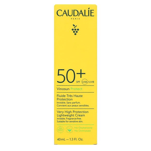 Caudalie Vinosun Protect Fluide Solaire Visage SPF 50+