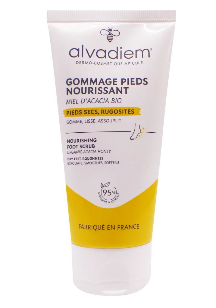 ALVADIEM GOMMAGE PIEDS NOURRISSANT 2 alvadiem gommage pieds nourissant