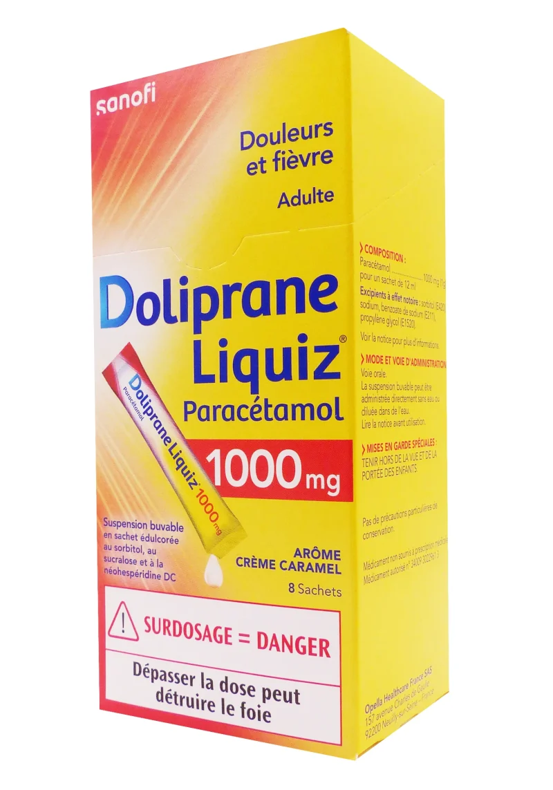 doliprane liquiz 1000