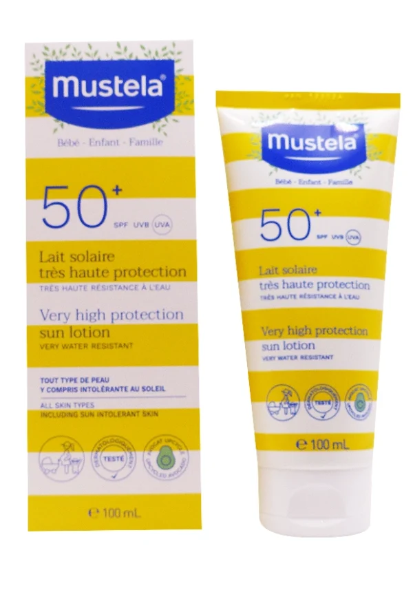 lait solaire mustela