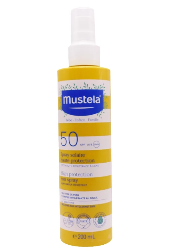 mustela spray solaire spf 50 200 ml