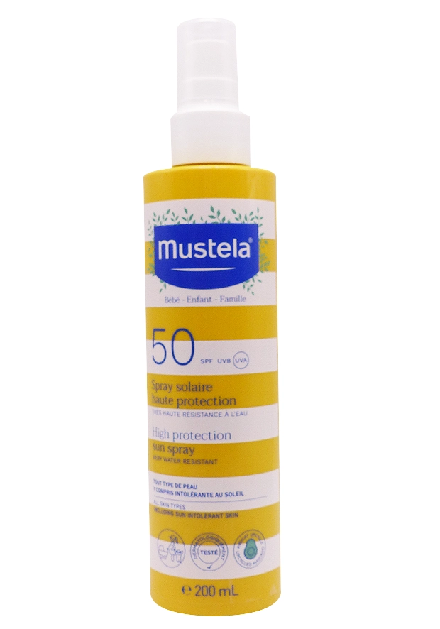 mustela spray solaire spf 50 200 ml