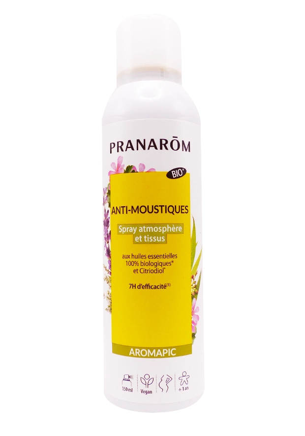 pranarom anti moustique spray 150 ml