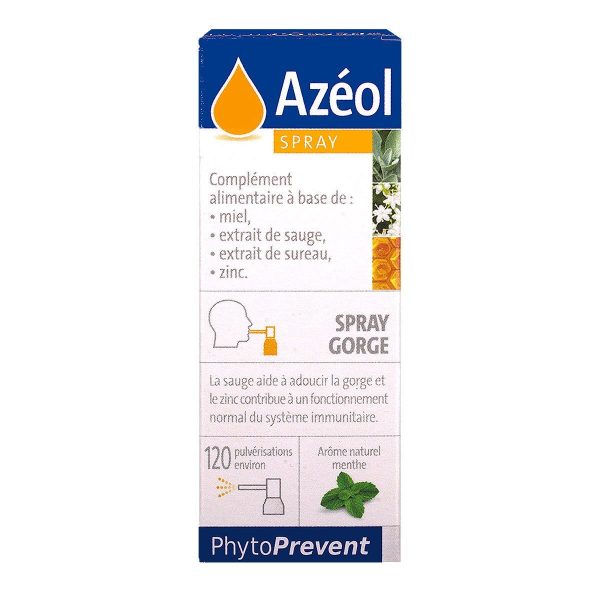 AZEOL SPRAY FLACON DE15ML