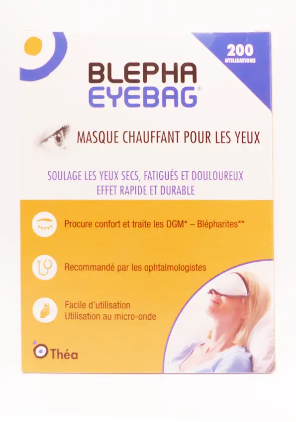 Blepha eyebag masque chauffant pour les yeux 200 utilisations