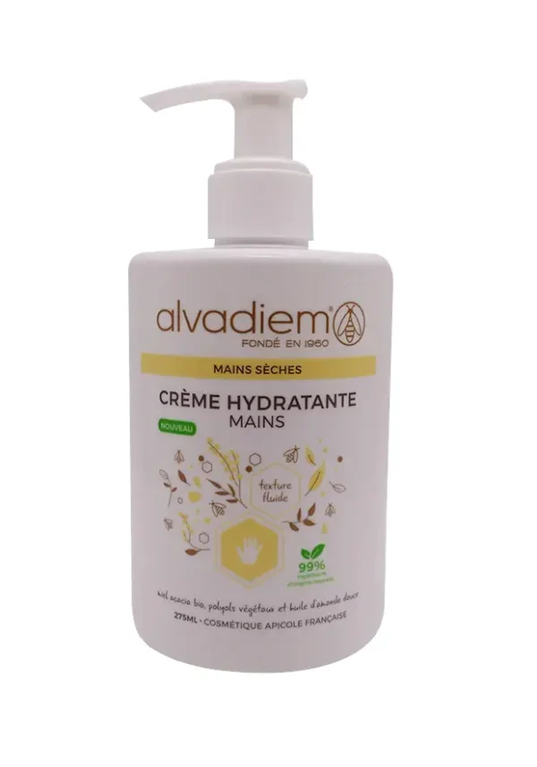 alvadiem crème main hydratante flacon pompe