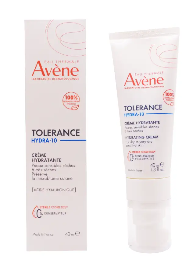 avene tolerance hydra 10 creme hydratante 40 mL