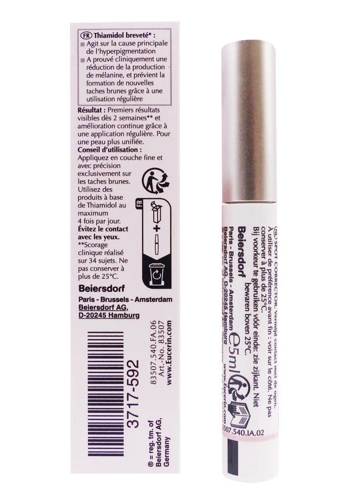 dos correcteur eucerin